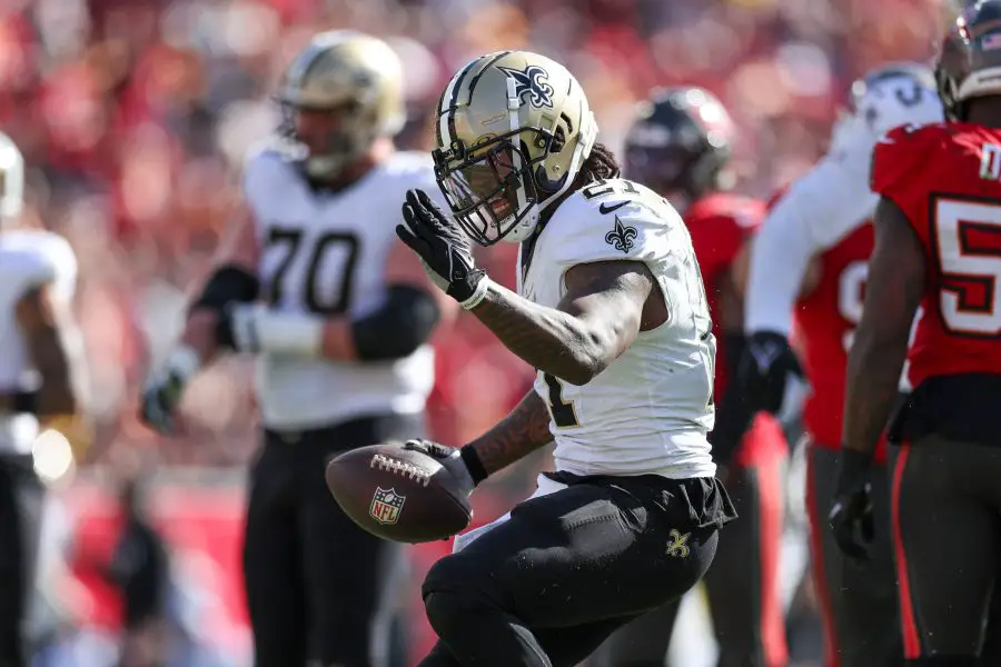 NFL: New Orleans Saints at Tampa Bay Buccaneers Potential Chicago Bears target Jamaal Williams