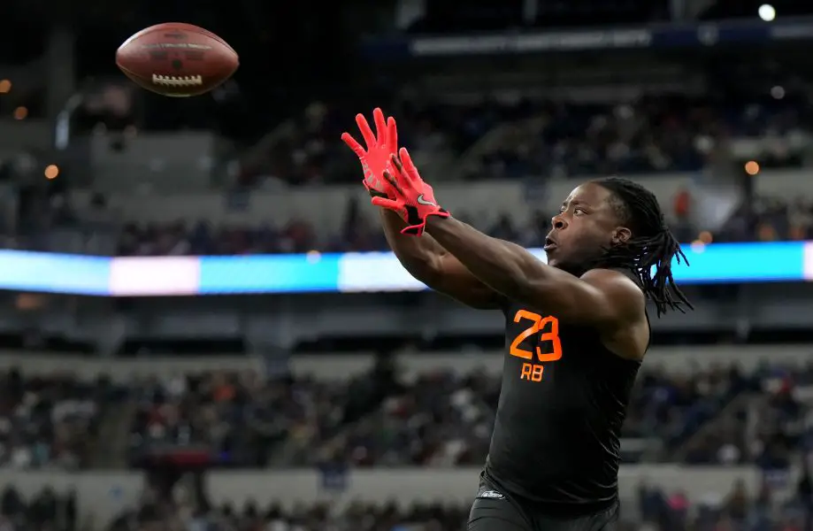 NFL: Combine Kyle Monangai, Chicago Bears, NFL