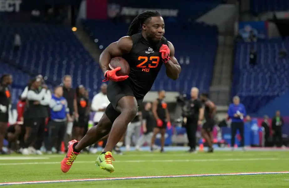 Chicago Bears' newest running back earns David Montgomery comparison 1 Chicago Bears Kyle Monangai
