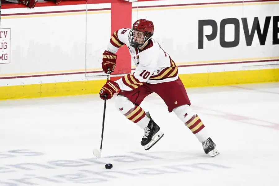 NCAA Hockey: New Hampshire at Boston College Chicago Blackhawks