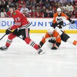Chicago Blackhawks' Chicago Blackhawks' 22-year-old forward out for the rest of the IIHF World Championships 2 Chicago Blackhawks