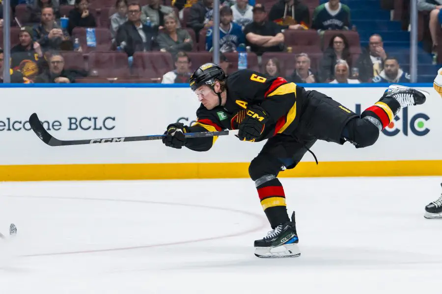 NHL: Vegas Golden Knights at Vancouver Canucks Chicago Blackhawks