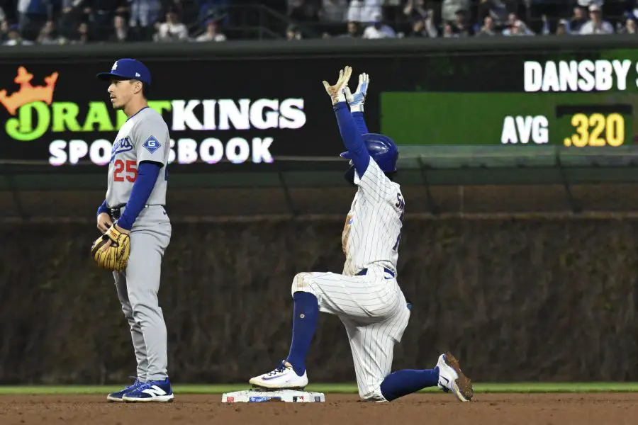 MLB: Los Angeles Dodgers at Chicago Cubs Chicago Cubs