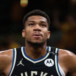 Chicago Bulls insider on 'chatter' surrounding Giannis Antetokounmpo trade 2 Milwaukee Bucks forward Giannis Antetokounmpo (34) during game five of the first round for the 2024 NBA Playoffs against the Indiana Pacers at Gainbridge Fieldhouse.