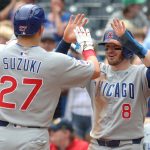 Why the Chicago Cubs may have just a 2-year window to “win now” 2 Chicago Cubs left fielder Ian Happ (8) congratulates designated hitter Seiya Suzuki (27) on his two run home run against the Pittsburgh Pirates during the seventh inning at PNC Park.