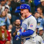 Pete Crow-Armstrong sent Chicago Cubs new message on contract extension 2 Chicago Cubs center fielder Pete Crow-Armstrong (4) reacts after hitting a 3-run home run against the Milwaukee Brewers in the fourth inning at American Family Field.