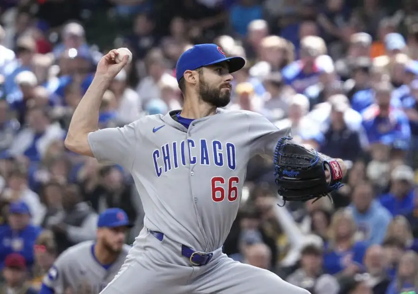 MLB: Chicago Cubs at Milwaukee Brewers Chicago Cubs, Miguel Amaya, Julian Merryweather