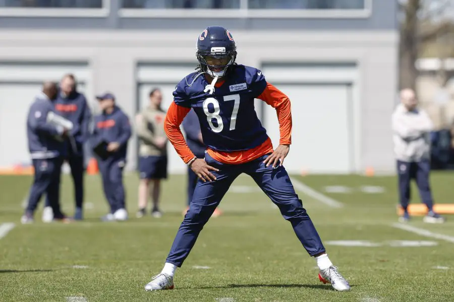 NFL: Chicago Bears Rookie Minicamp Chicago Bears Luther Burden