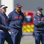 Chicago Bears defensive player on injury return war path at OTAs 3 Chicago Bears Dennis Allen, Ryan Poles and Ben Johnson