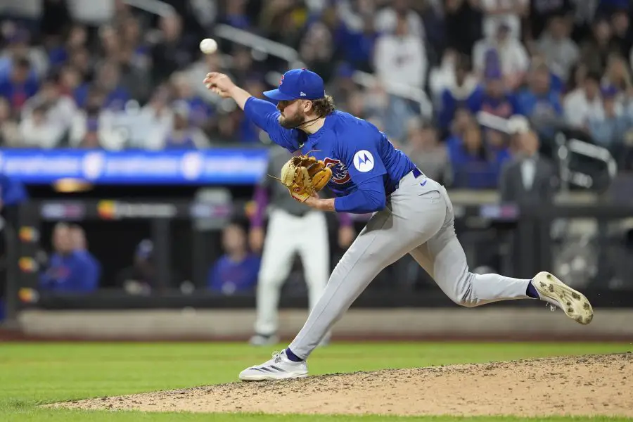 MLB: Chicago Cubs at New York Mets Chicago Cubs Porter Hodge