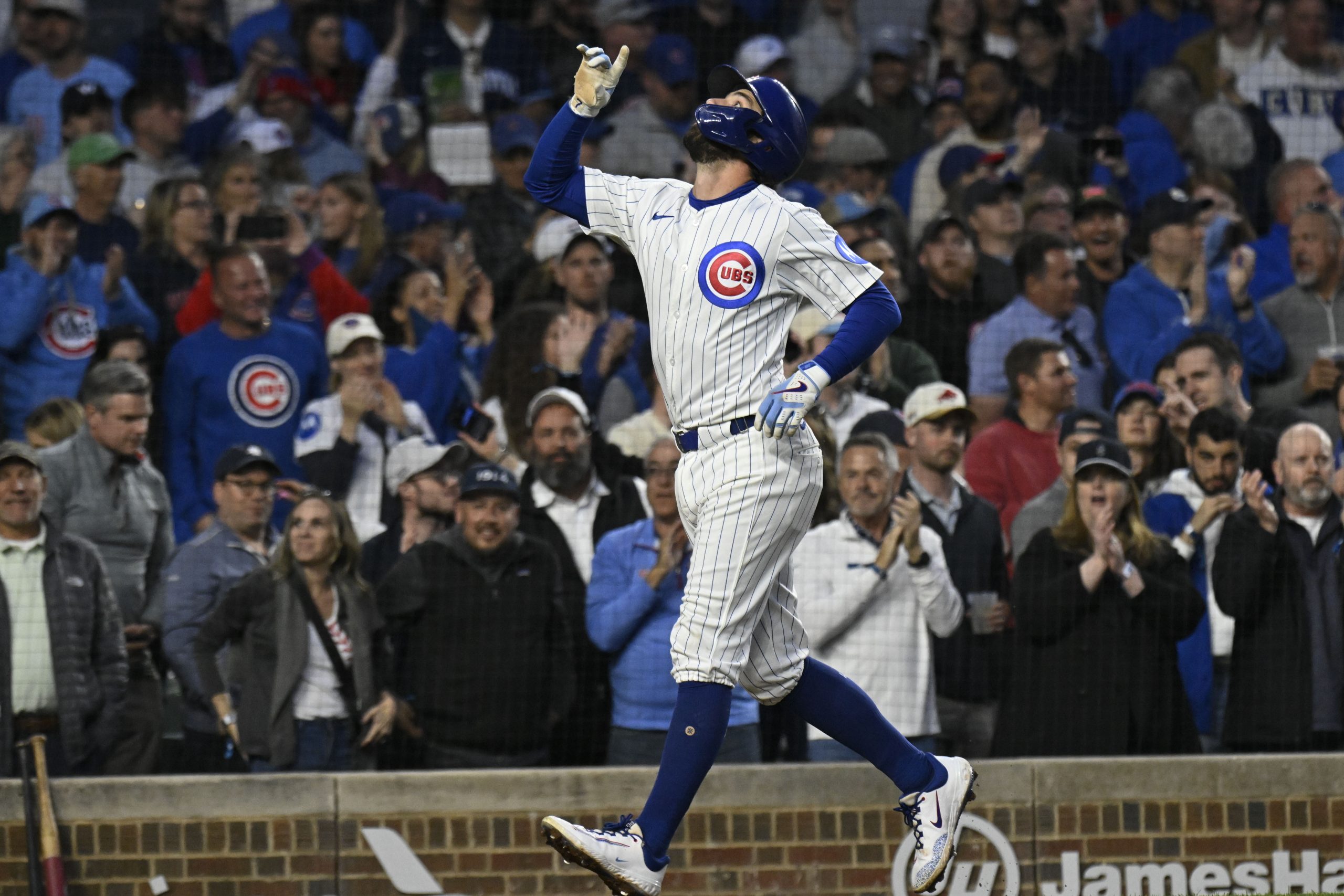 Chicago Cubs’ infielder is on a 10-game hot streak at the plate