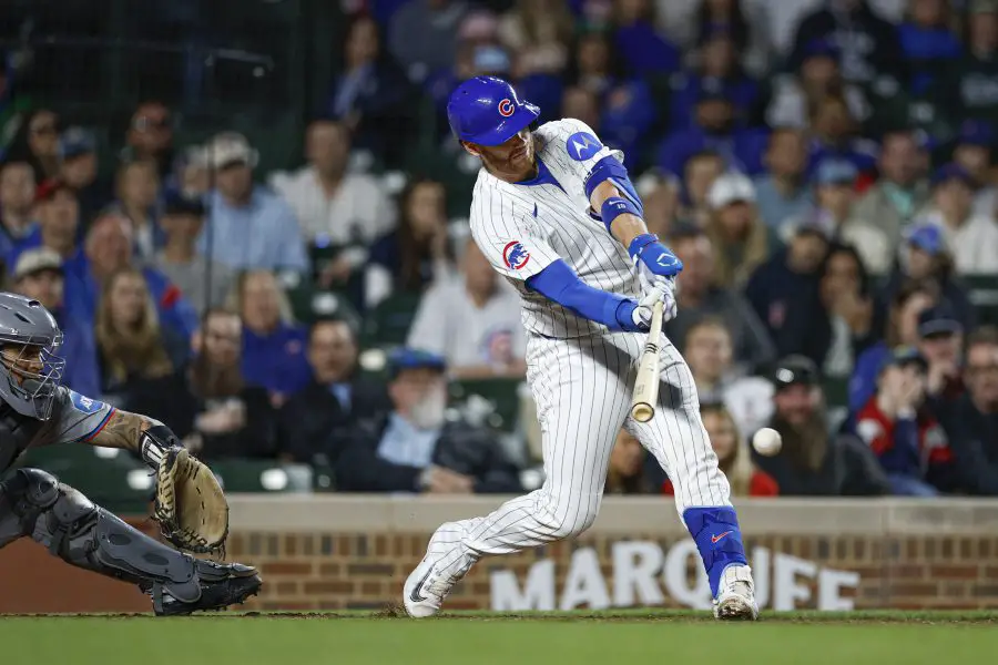 MLB: Miami Marlins at Chicago Cubs MLB: Miami Marlins at Chicago Cubs, Carson Kelly
