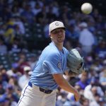 Chicago Cubs top pitching prospect draws rave reviews from teammates 2 MLB: Chicago White Sox at Chicago Cubs Cade Horton