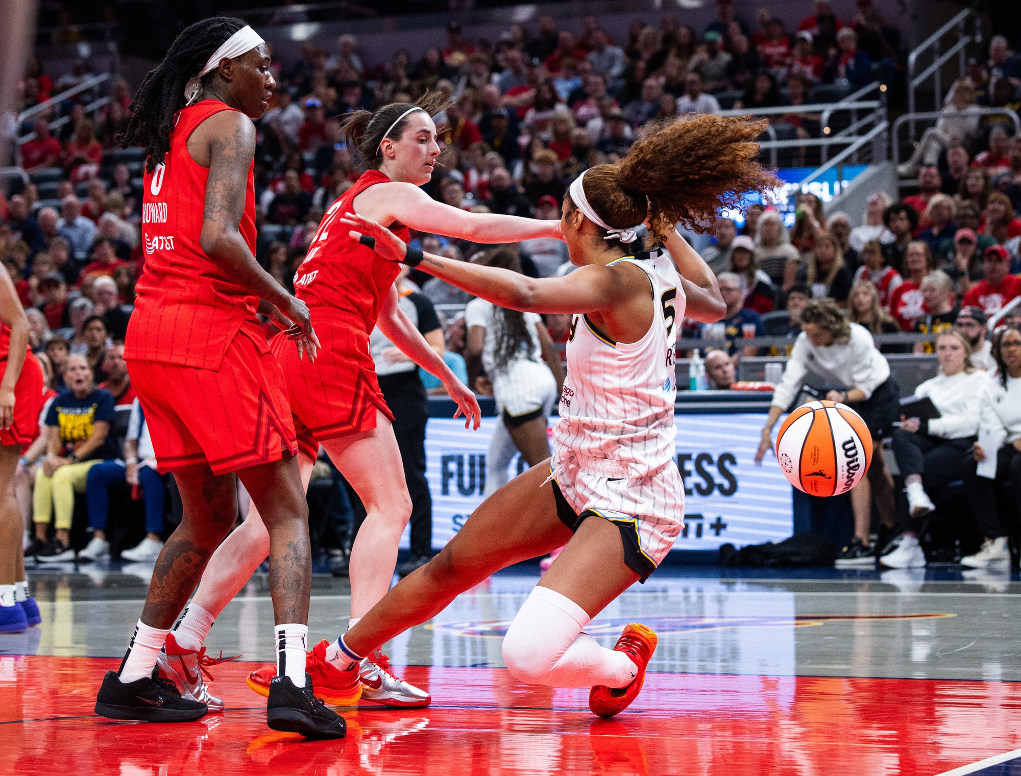 ‘Refs’: Chicago Sky’s Angel Reese gives opinion on controversial Caitlin Clark flagrant foul