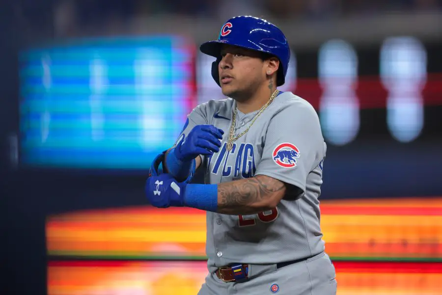 MLB: Chicago Cubs at Miami Marlins MLB: Chicago Cubs at Miami Marlins Moises Ballesteros