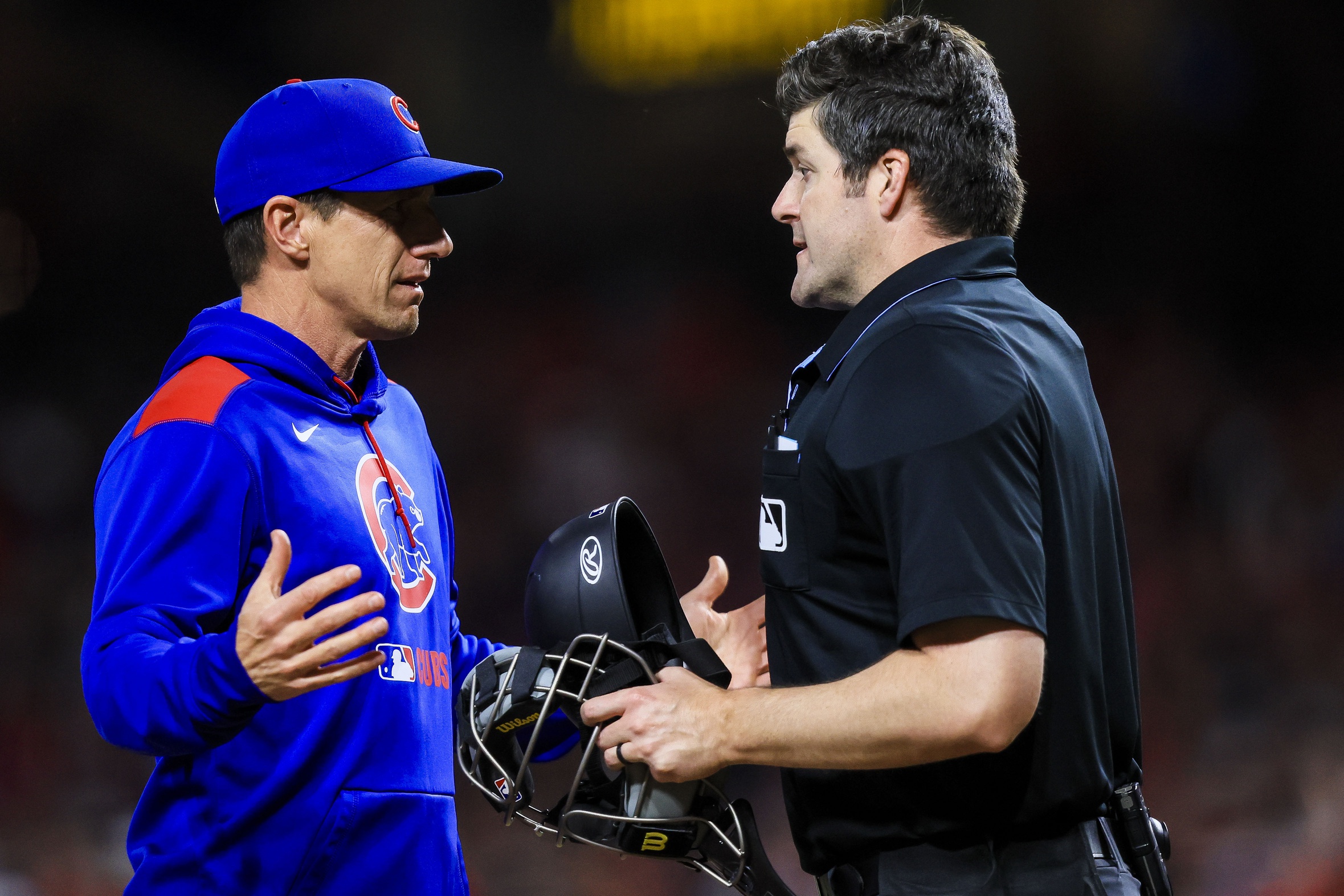 Calls mount for Chicago Cubs to DFA starting pitcher after giving up 8 earned runs