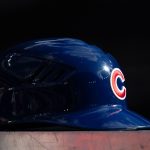 Chicago Cubs: MLB suspends pitcher for 60 games without pay 2 Aug 12, 2023; Toronto, Ontario, CAN; A Chicago Cubs helmet rests on the dugout during a MLB game against the Toronto Blue Jays at Rogers Centre.