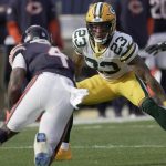 NFL: Green Bay Packers at Chicago Bears, Jaire Alexander, Luther Burden