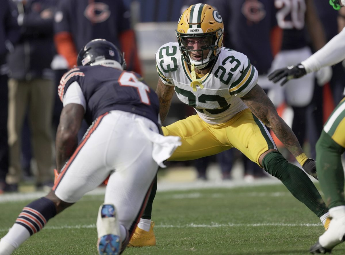 Chicago Bears Rookie WR Comments on Packers Release of 2x Pro Bowl CB