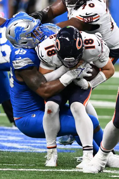 NFL: Chicago Bears at Detroit Lions NFL: Chicago Bears at Detroit Lions, Za'Darius Smith