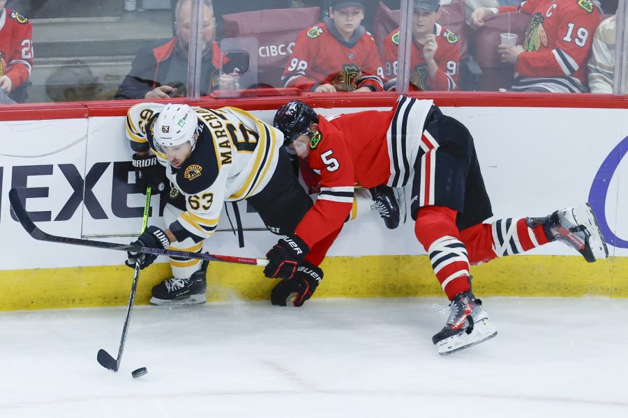 NHL: Boston Bruins at Chicago Blackhawks NHL: Boston Bruins at Chicago Blackhawks
