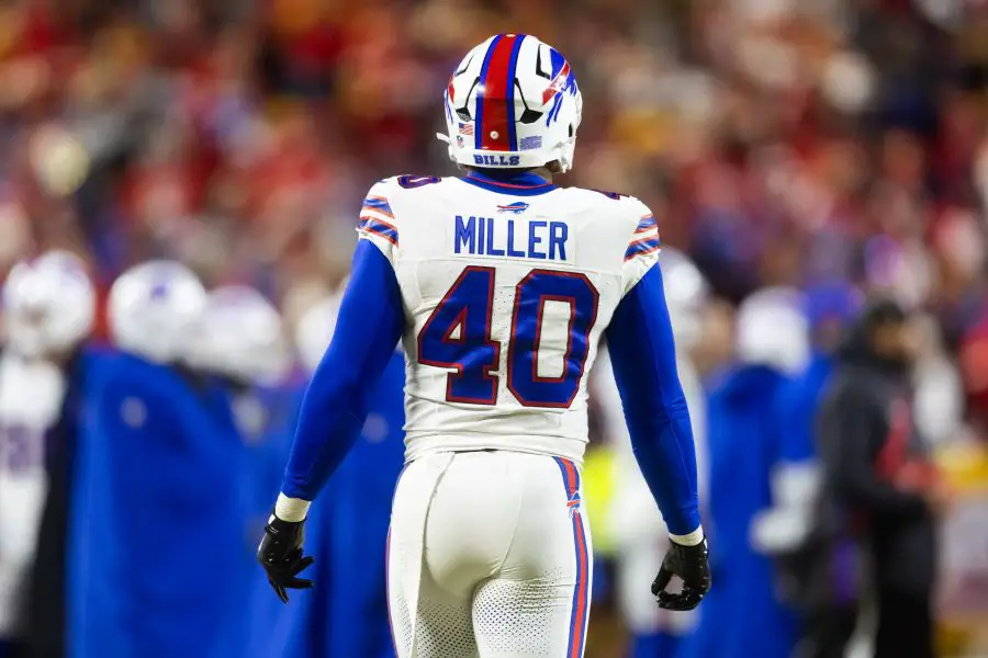 NFL: AFC Championship Buffalo Bills at Kansas City Chiefs Potential Chicago Bears target Von Miller