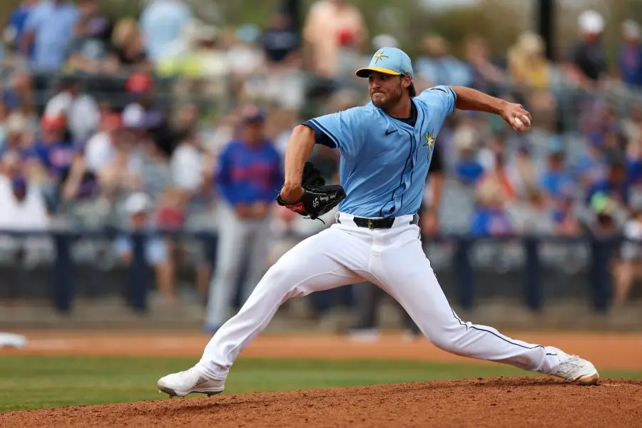 MLB: Spring Training New York Mets at Tampa Bay Rays Chicago Cubs, Cubs News, Jake Brentz