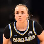 Chicago Sky's Hailey Van Lith has health worry: Report 2 Chicago Sky guard Hailey Van Lith (2) is seen during the first half against the Dallas Wings at the Wintrust Arena.