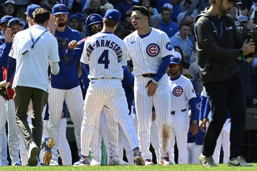 MLB: Cincinnati Reds at Chicago Cubs MLB: Cincinnati Reds at Chicago Cubs
