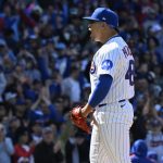 The Chicago Cubs bullpen is insanely good, here’s proof 2 Chicago Cubs pitcher Daniel Palencia (48) reacts after the game against the Cincinnati Reds