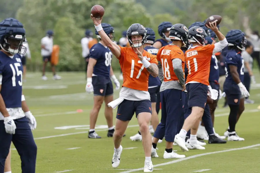 NFL: Chicago Bears Minicamp Chicago Bears Tyson Bagent