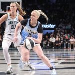 Chicago Sky fans turn on Hailey Van Lith after shooting 20% in loss to Liberty 2 Chicago Sky guard Hailey Van Lith (2) looks to drive past New York Liberty guard Sabrina Ionescu (20) in the first quarter at Barclays Center.