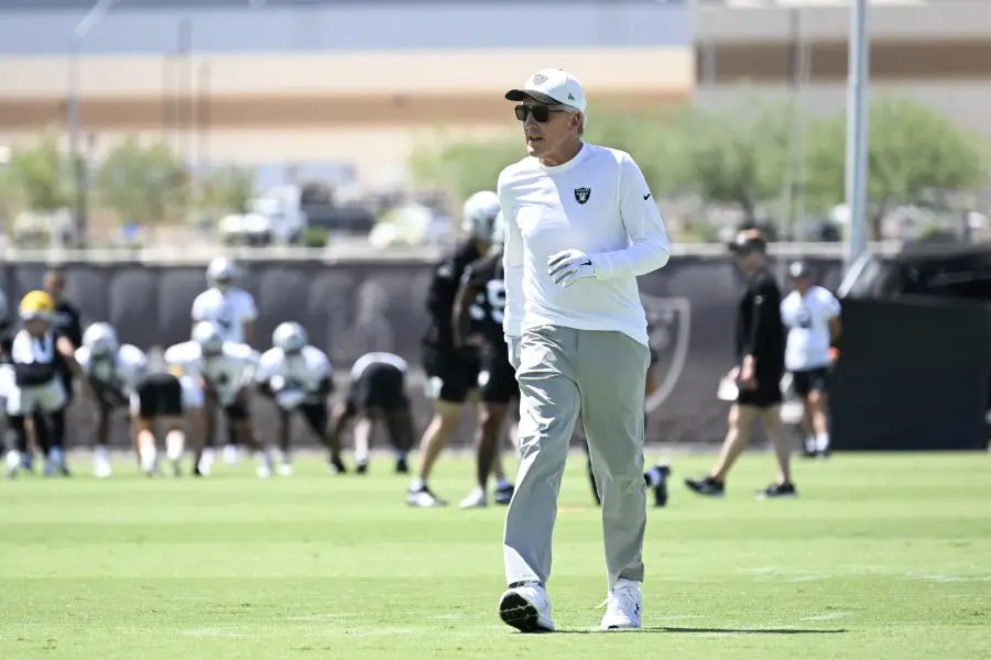 NFL: Las Vegas Raiders Minicamp Former Chicago Bears target Pete Carroll