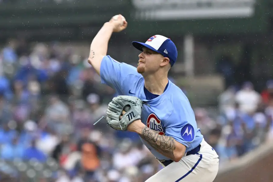 MLB: Pittsburgh Pirates at Chicago Cubs, Cade Horton
