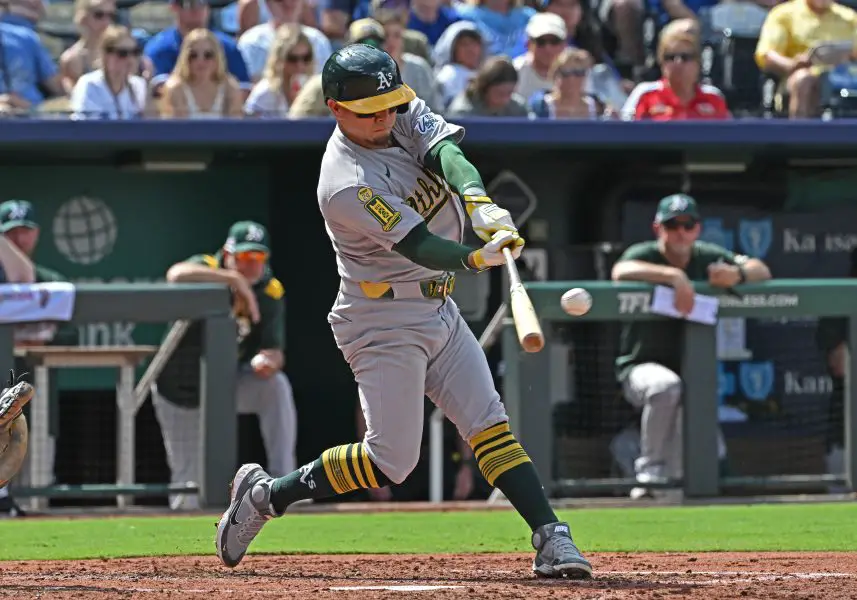 MLB: Athletics at Kansas City Royals MLB: Athletics at Kansas City Royals, Luis Urias