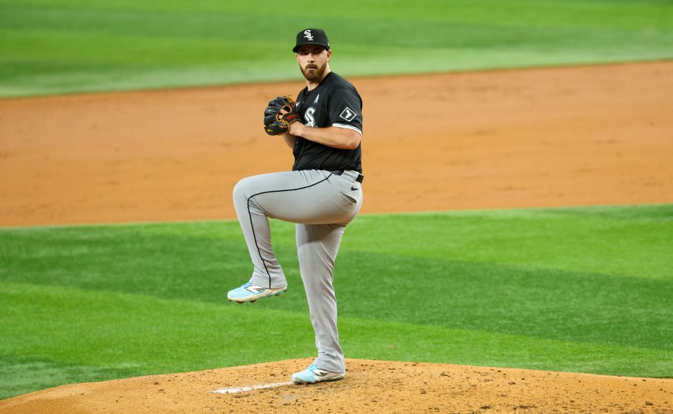 MLB: Chicago White Sox at Texas Rangers White Sox pitcher Aaron Civale