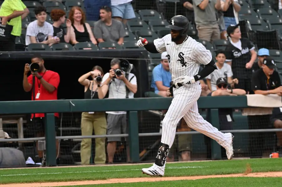 MLB: Arizona Diamondbacks at Chicago White Sox Chicago White Sox Luis Robert Jr against Diamondbacks
