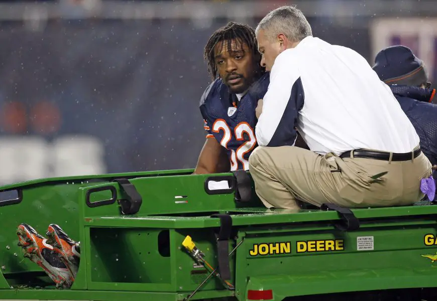 NFL: Denver Broncos at Chicago Bears A potential holdout by Luther Burden III could put him in a group of Bears' players disliked by fans for their rookie holdouts.