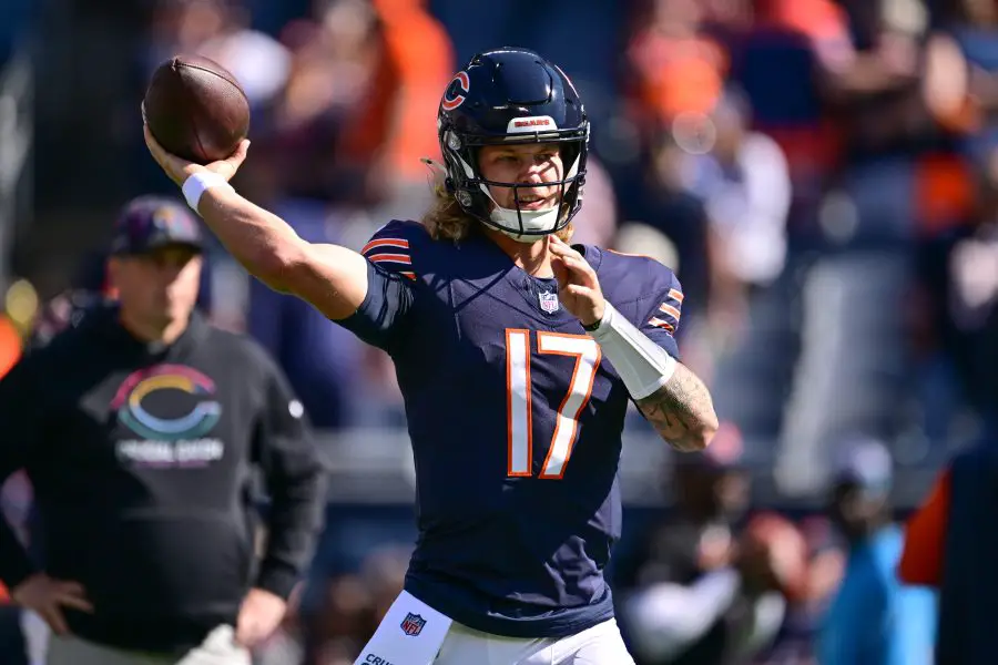 NFL: Carolina Panthers at Chicago Bears Since going 2-2 as a rookie quarterback, Tyson Bagent has been subject to trade rumors during his time with the Bears
