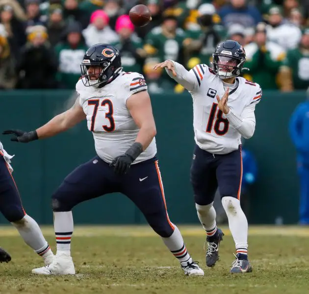 one of Caleb Williams' least impressive game statically was in the season finale against the Packers, but he rallied in the fourth quarter to lead the Bears to victory. 