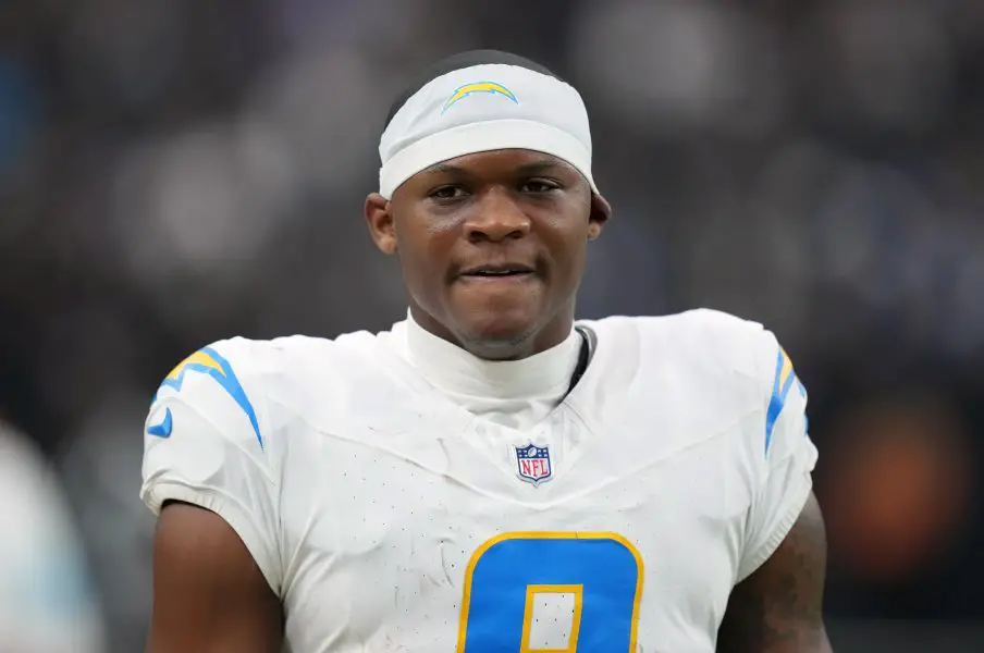 NFL: Los Angeles Chargers at Las Vegas Raiders Chicago Bears target DJ Chark