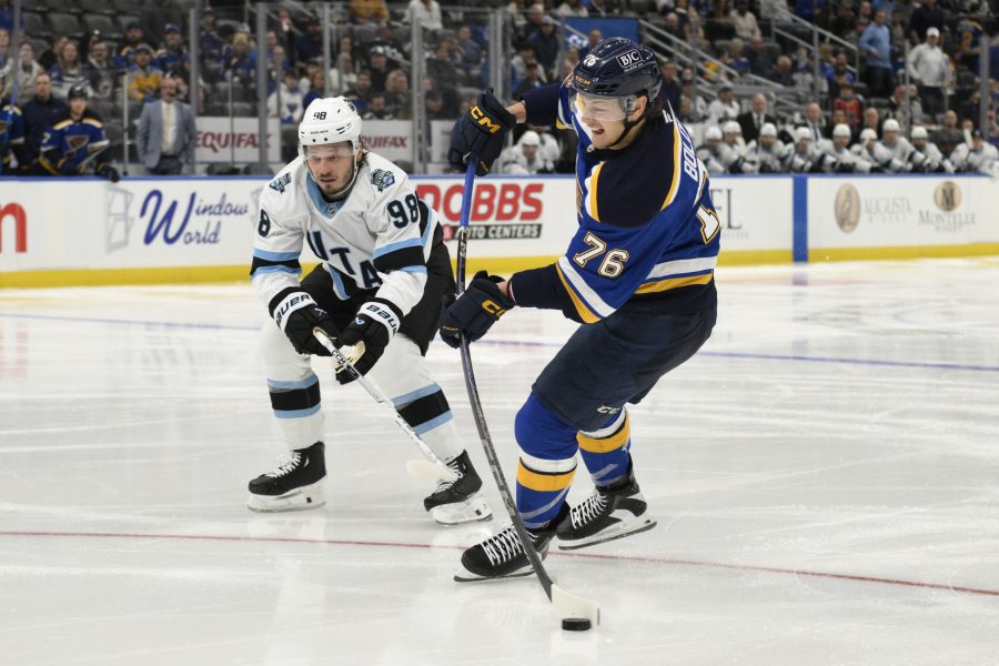 NHL: Utah at St. Louis Blues