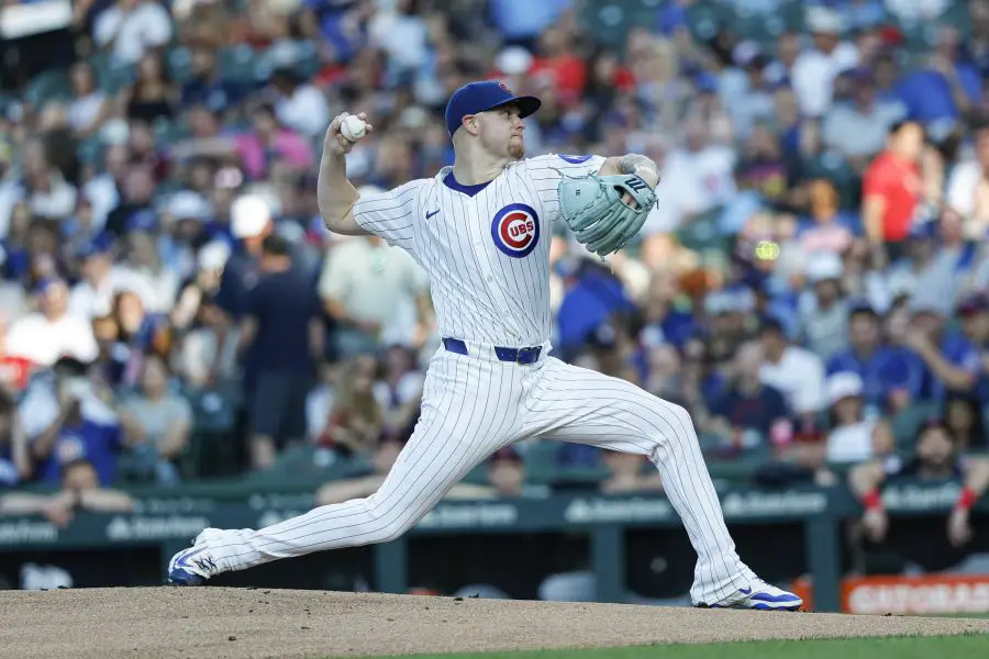 MLB: Cleveland Guardians at Chicago Cubs, Cade Horton