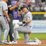 Chicago White Sox top prospect's immediate reaction to first MLB hit 5 Chicago White Sox Colson Montgomery