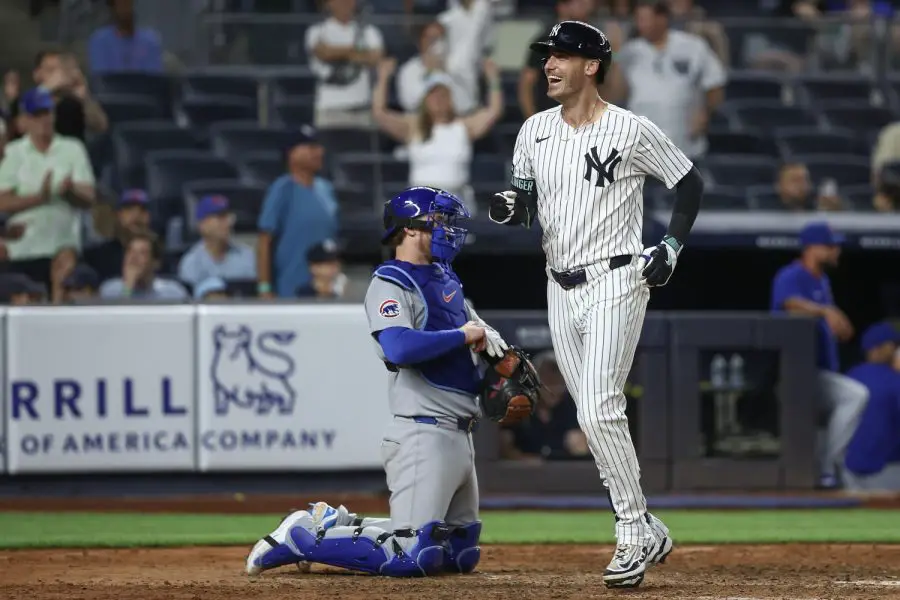 MLB: Chicago Cubs at New York Yankees Chicago Cubs, Cubs vs Yankees, Cody Bellinger, Craig Counsell