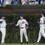 Chicago Cubs outfield in question as team clinches playoff spot 2 MLB: Boston Red Sox at Chicago Cubs