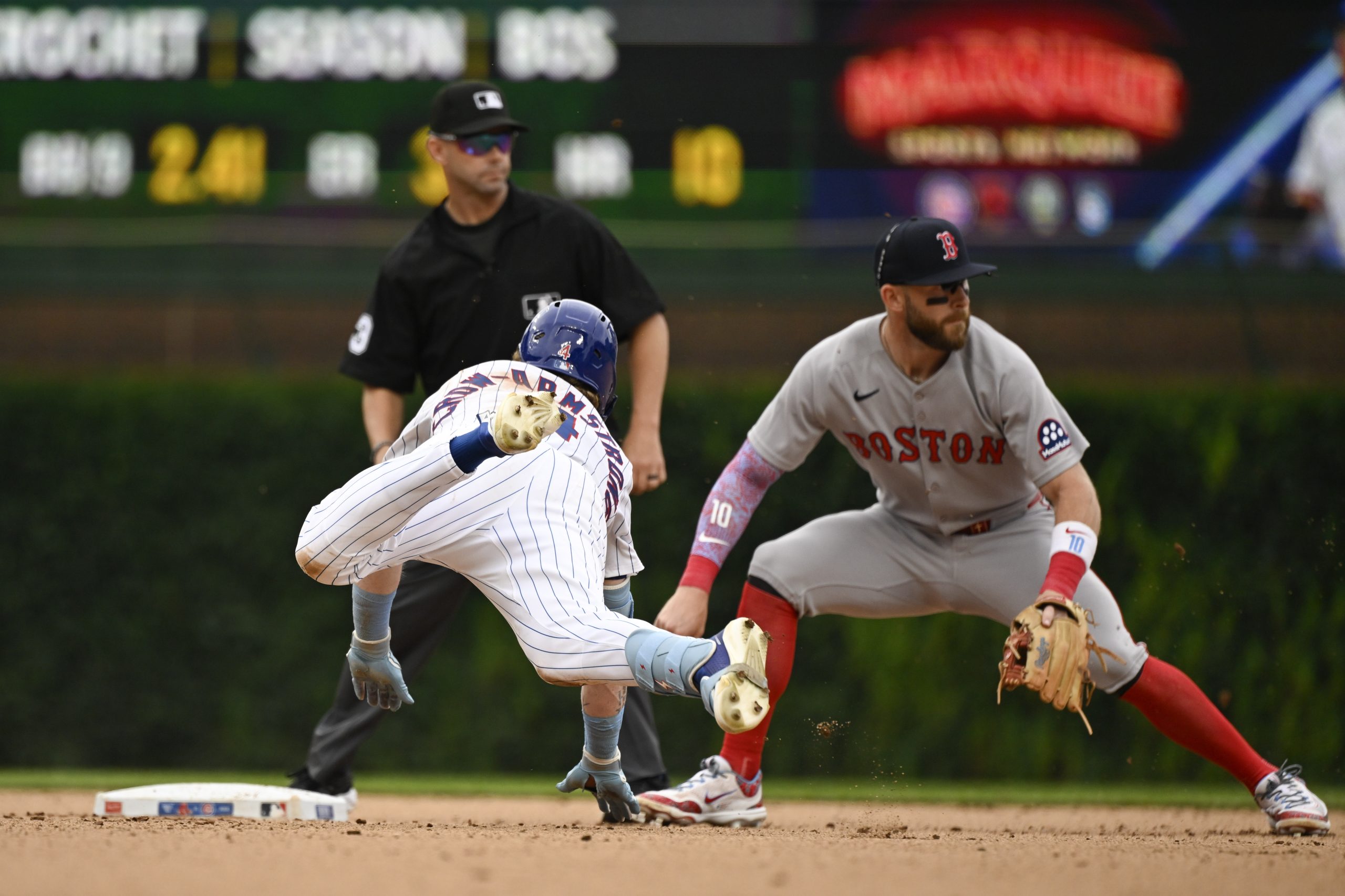 Chicago Cubs make a surprising change to their lineup before game one with the Royals