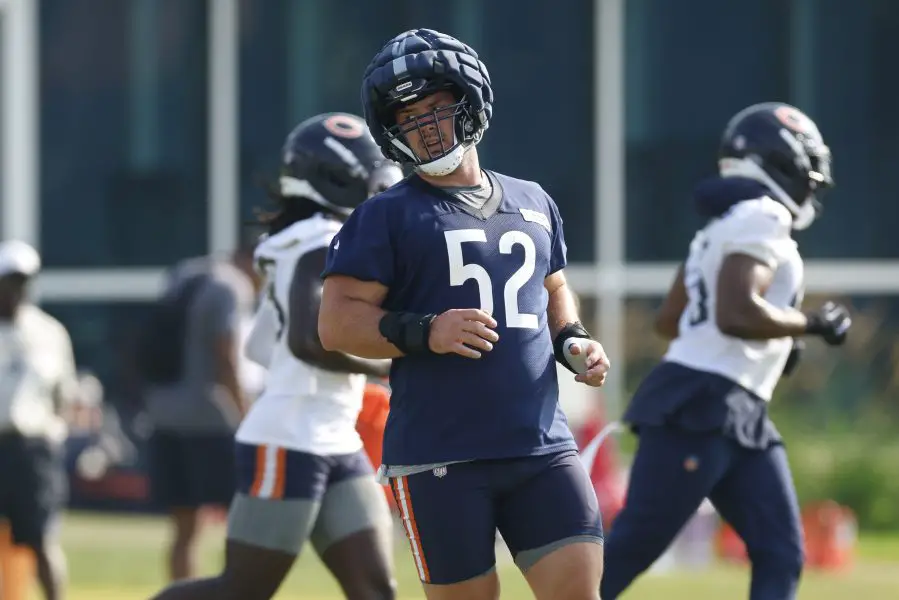 Chicago Bears Drew Dalman 