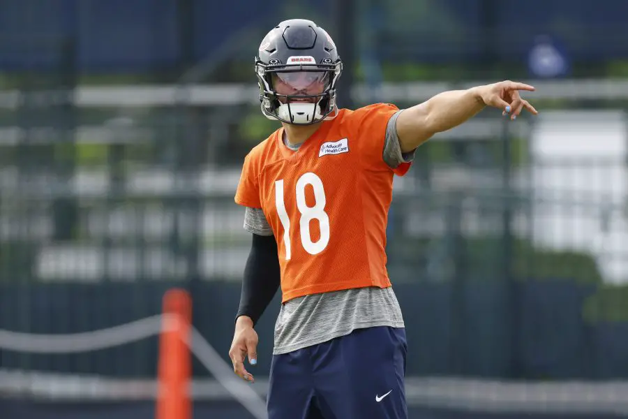 NFL: Chicago Bears Training Camp Chicago Bears Caleb Williams