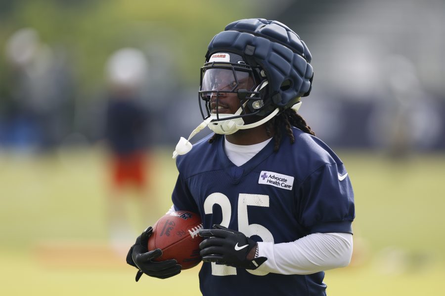 NFL: Chicago Bears Training Camp Chicago Bears Nahshon Wright